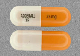 Generic Adderall XR 25 mg