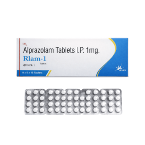 Buy Alprazolam Rlam 1mg Tablets Online