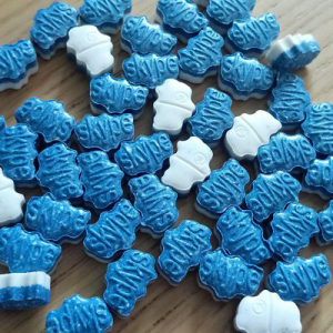 Buy Blue and White Skype 200mg MDMA Pills