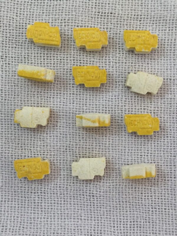 Buy Yellow and White Technogym 330mg MDMA 1 Buy Yellow and White Technogym 330mg MDMA