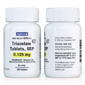Buy Triazolam 0.125mg Tablets Online